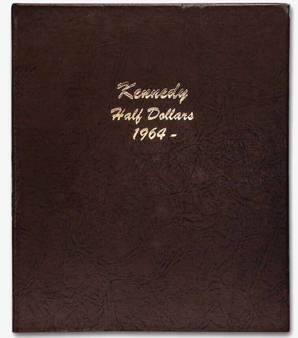 Dansco Album 7166 Kennedy Half Dollars 1964- 6 Pages -DM642