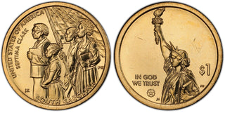 2020-D Septima Clark SC Innovation Golden Dollar Coin Denver Mint AID09
