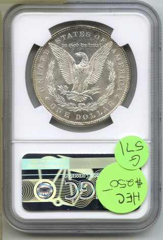 1885 Morgan Silver Dollar NGC MS65 Pittman Act Label - Philadelphia Mint - G571