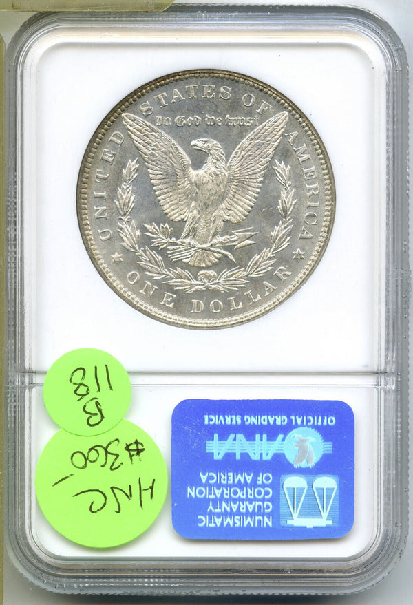 1886 Morgan Silver Dollar NGC MS65 PL Certified $1 Philadelphia Mint - B118