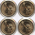 2014-P Presidential Dollar 4-Coin Set - Harding Hoover Coolidge Roosevelt AS334