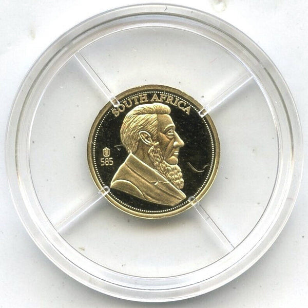 2016 Krugerrand 50-Year Miniature Gold Art Medal American Mint Round - C921