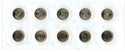 2010 American The Beautiful UNC Quarters Circulating Coin Set P & D Mints DM905
