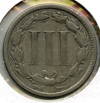 1872 3-Cent Nickel - Three Cents - C55