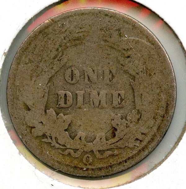 1893-O Barber Silver Dime - New Orleans Mint - CA827