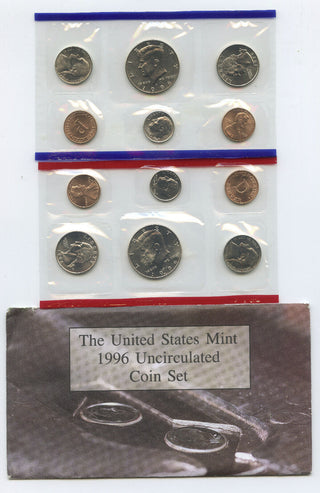 1996 United States Uncirculated US Mint Coin Set -OGP Philadelphia & Denver