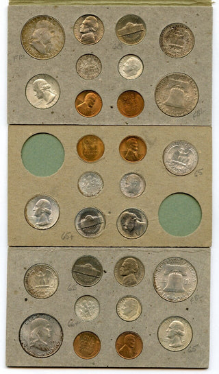 1948 United States Uncirculated Mint Set US Mint 28 Coins - JP626