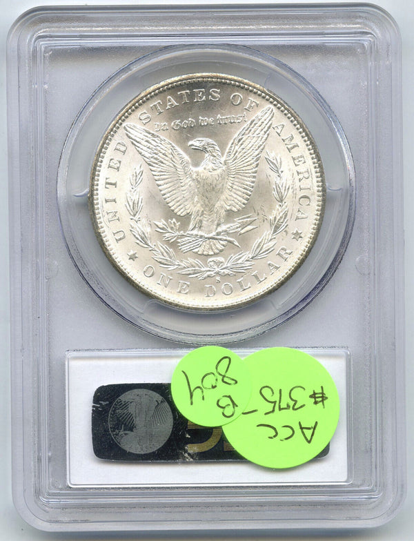 1897-S Morgan Silver Dollar PCGS Certified MS 63 - San Francisco Mint - B804