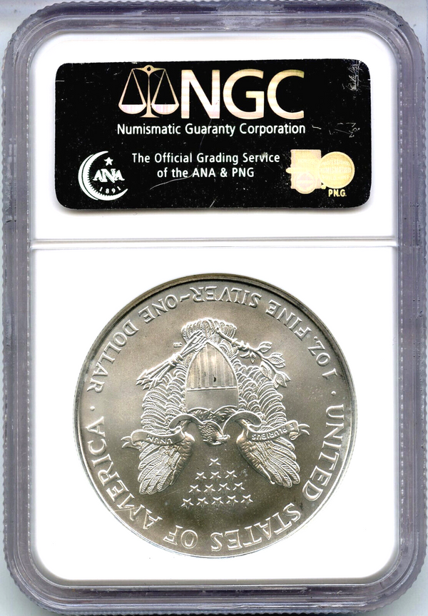 1994 Silver American Eagle NGC MS-69 First Strikes -DM357
