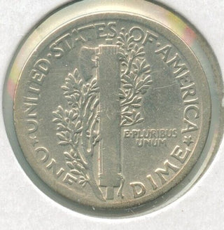 1921-P Silver Mercury Dime 10c Philadelphia Mint - KR611