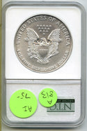 2001 American Eagle 1 oz Silver Dollar WTC Ground Zero 9/11 World Trade - A813