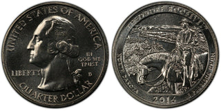 2016-D Theodore Roosevelt National Parks NP ATB 25C Unc Quarter Denver mint 066