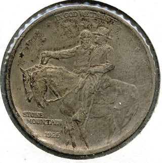 1925 Stone Mountain Memorial Silver Half Dollar - Commemorative Coin - C661