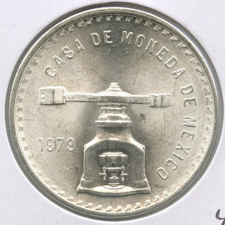 1979 Mexico Balance Scale Onza 1 oz Silver Plata Pura Casa de Moneda - DN005
