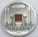 2018 Forbidden City Beijing 999 Silver 1 Kilo $50 Coin Palau Agate Ma Tao - B158
