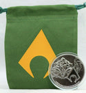 2022 Aquaman 1 Oz 999 Fine Silver $2 Niue Coin DC Comics Justice League w/ Bag