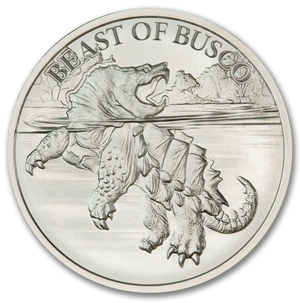 2022 Beast of Busco 999 Silver 1 oz Art Medal Round Cryptozoology ounce - CA208