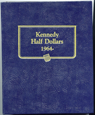 Kennedy Half Dollars 1964 - 1979 Whitman Classic 9127 Coin Set Folder Album G89