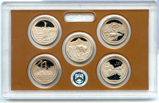 2011 United States 50 State Quarters -Coin Proof Set - US Mint OGP