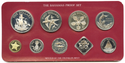 1982 Bahamas Proof Coin Set OGP Franklin Mint - A430