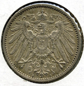 1914-A Germany Silver Coin 1 Mark - C875
