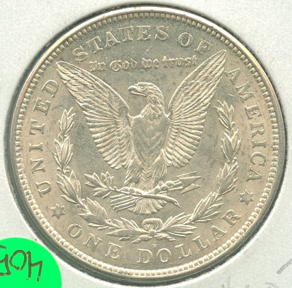 1921-D Morgan Silver Dollar $1 Denver Mint - ER405