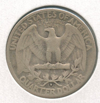 1932-D  Silver Washington Quarter 25C Denver Mint - ER957