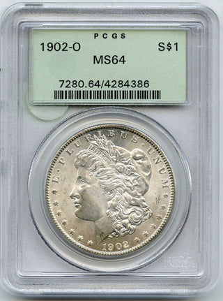 1902-O Morgan Silver Dollar PCGS MS64 Green Label - New Orleans Mint - G930