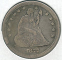 1877-P Silver Seated Liberty Quarter Philadelphia Mint - ER500