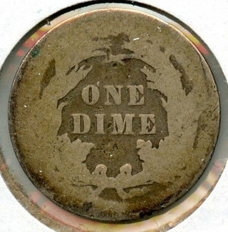 1891 Seated Liberty Silver Dime - BX533