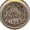 1913-P Barber Silver Dime - Philadelphia Mint - MB911