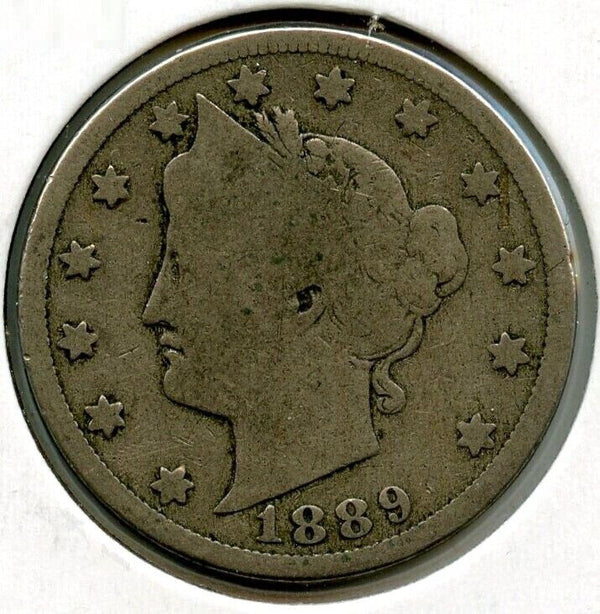 1889 Liberty V Nickel - Five Cents - BQ802