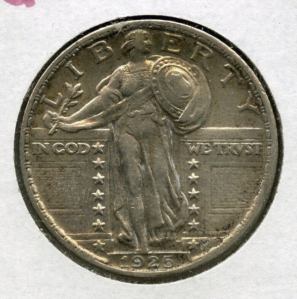 1925 P Standing Liberty Silver Quarter - Philadelphia Mint - DM704