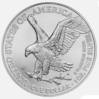 2024 American Silver Eagle 1 Oz 999 $1 One Dollar Coin BU Gem Uncirculated