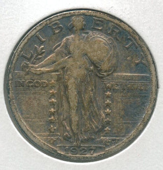 1927-P Silver Standing Liberty Quarter 25c Philadelphia Mint - KR70