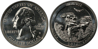 2016-D Shawnee Illinois National Parks NP ATB 25C Unc Quarter Denver mint 062