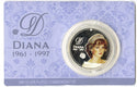 1961-1997 Princess Diana Silver Plated Commemorative Medal -DM300