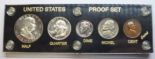 1951 United States Proof Coin Set + Capital Holder - G724