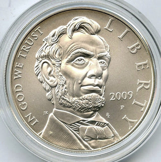 2009 Abraham Lincoln Silver Dollar $1 United States Mint Commemorative Coin H172