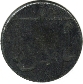 1791 British India Coin Bombay Presidency - 2 Two Pice - G319