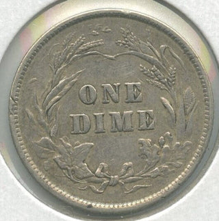 1900 Barber Silver Dime - Philadelphia Mint - DN724