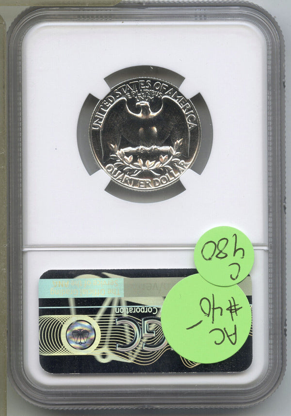 1959 Washington Proof Quarter NGC PF67 Certified - Philadelphia Mint - C480