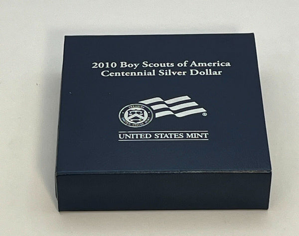 2010 Boy Scouts Of America Centennial Proof Silver Dollar  - ER617