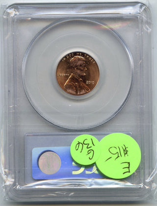 2010 Lincoln Shield Cent Penny PCGS MS65 RD Certified - Philadelphia Mint - G136