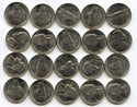 1989-P Jefferson Nickels $2 Coin Roll Uncirculated BU Philadelphia Mint - B578