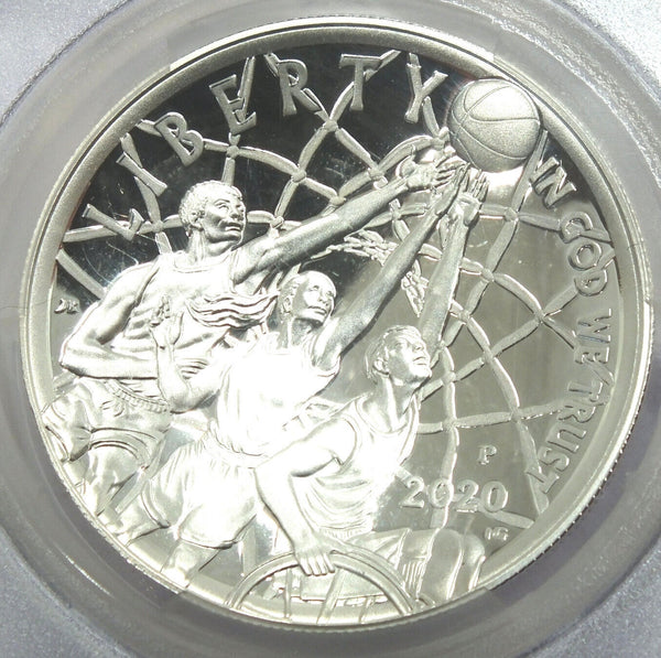 2020-P Basketball Hall of Fame PCGS PR69DCAM Colorized Coin First Strike - A911