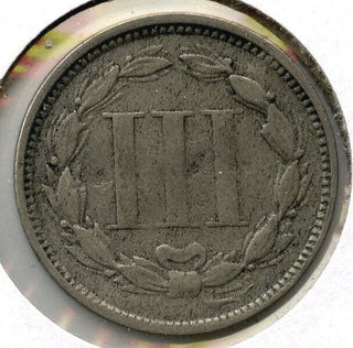 1866 3-Cent Nickel - Three Cents - C52