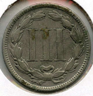 1871 3-Cent Nickel - Three Cents - C348