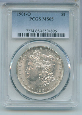 1901-O Silver Morgan Dollar $1 PCGS MS65 New Orleans Mint - KR680