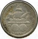 1893 Columbian Exposition Chicago Silver Half Dollar Commemorative Coin - A514